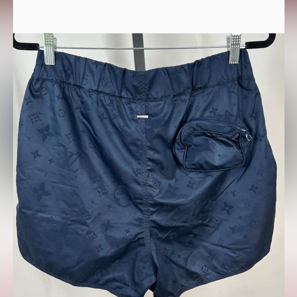LOUIS VUITTON MONOGRAM SWIM TRUNKS (S)